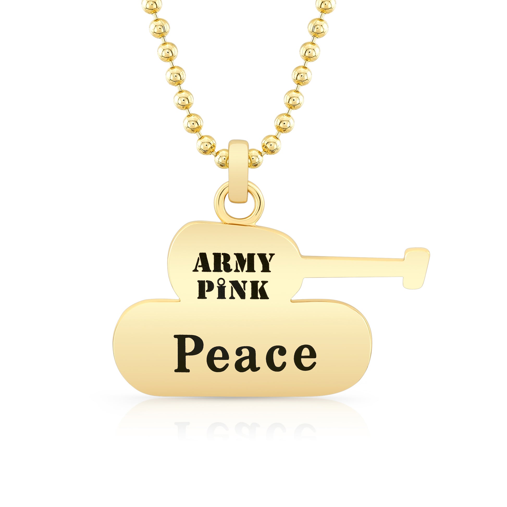Peace pendant necklace for women 