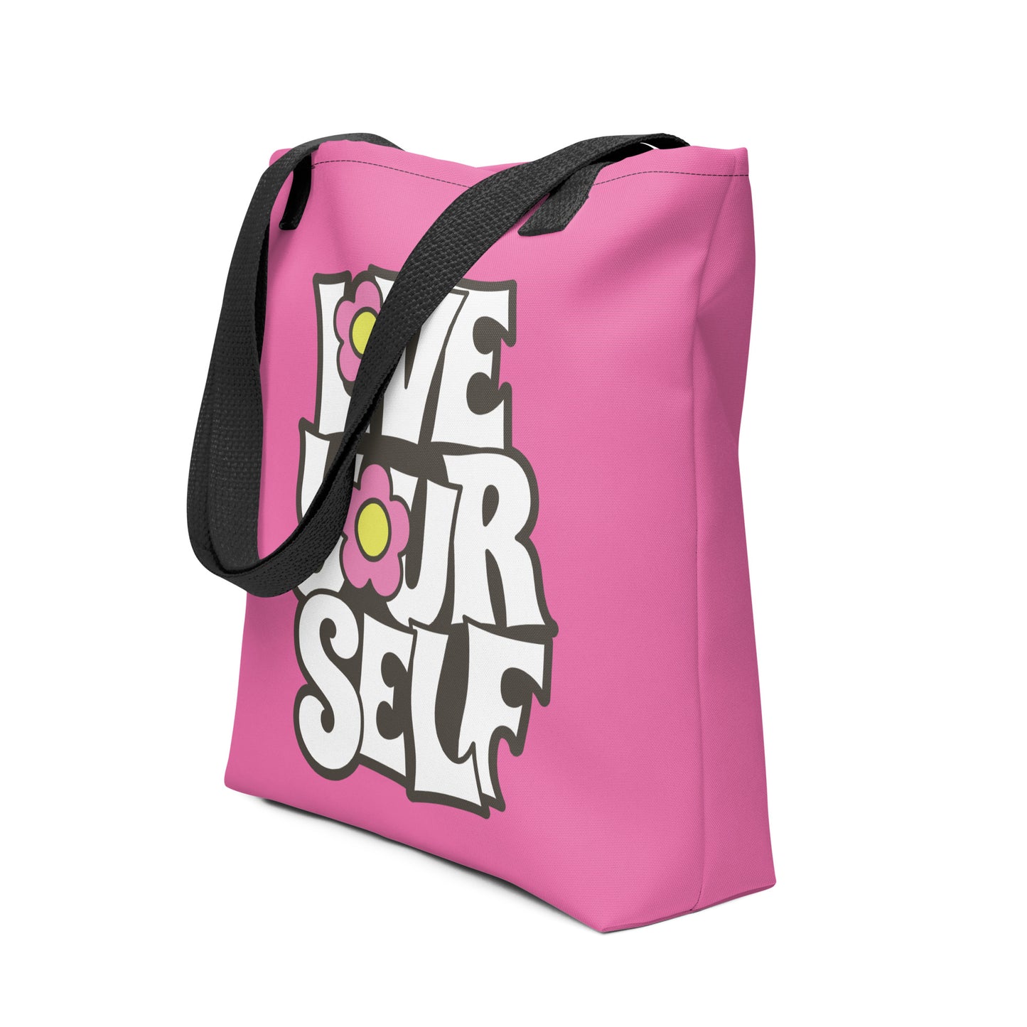 Pink tote bag for women 