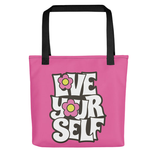 Love yourself tote bag 